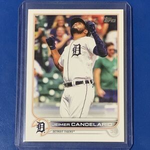 Jeimer Candelario #542 2022 Topps Baseball Trading Card